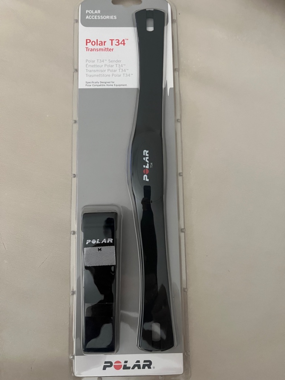 Polar T34 Heart Rate Transmitter - Black